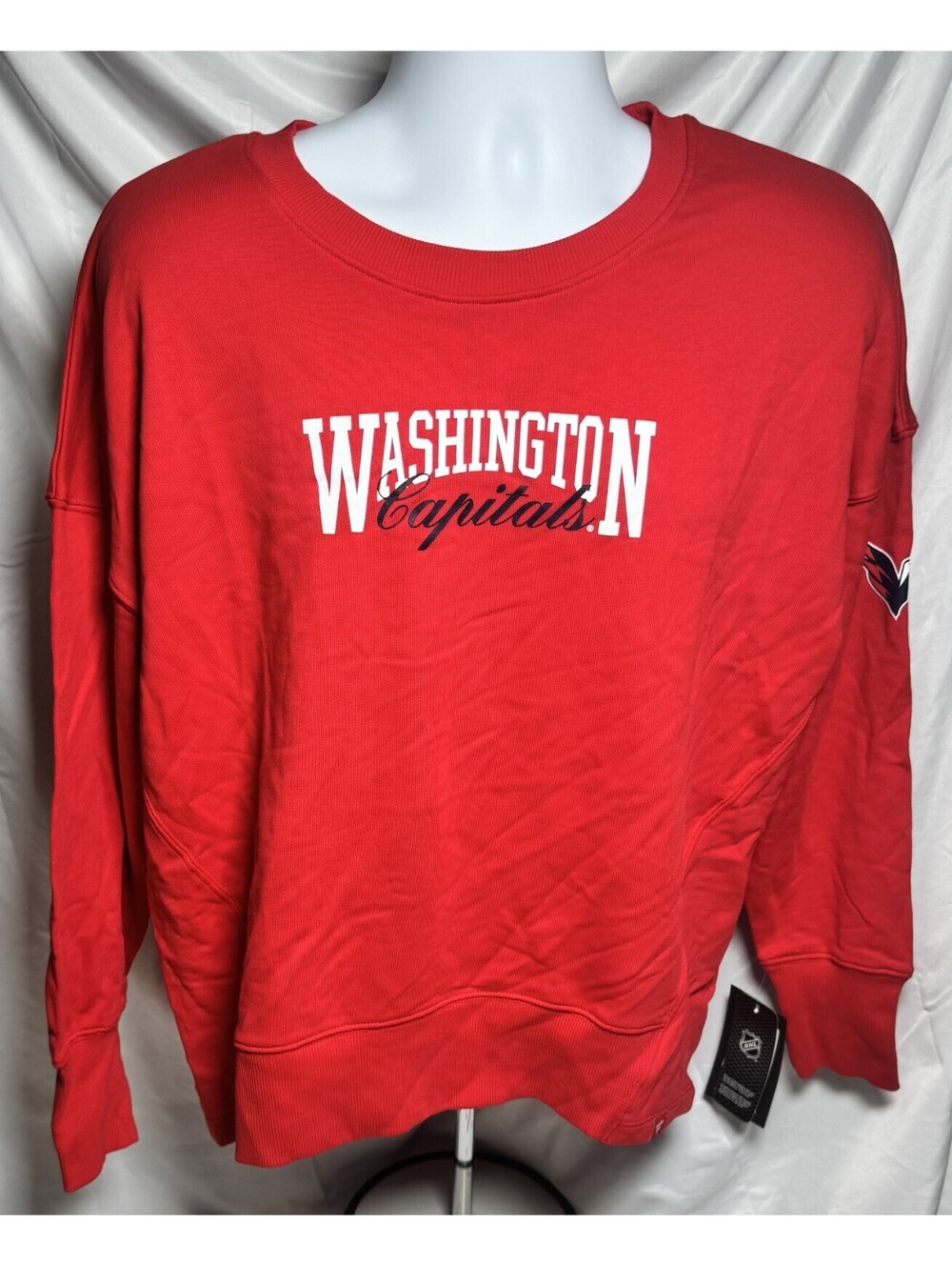 Washington Capitals Sweatshirt Fanatics Women's Medium NWT